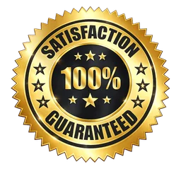 100% Satisfaction Guaranteed